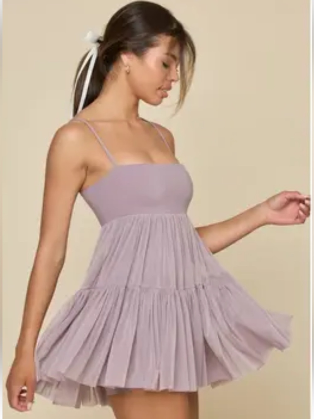 NWT Blogilates -  Women's Ballerina Active Dress - Light Purple